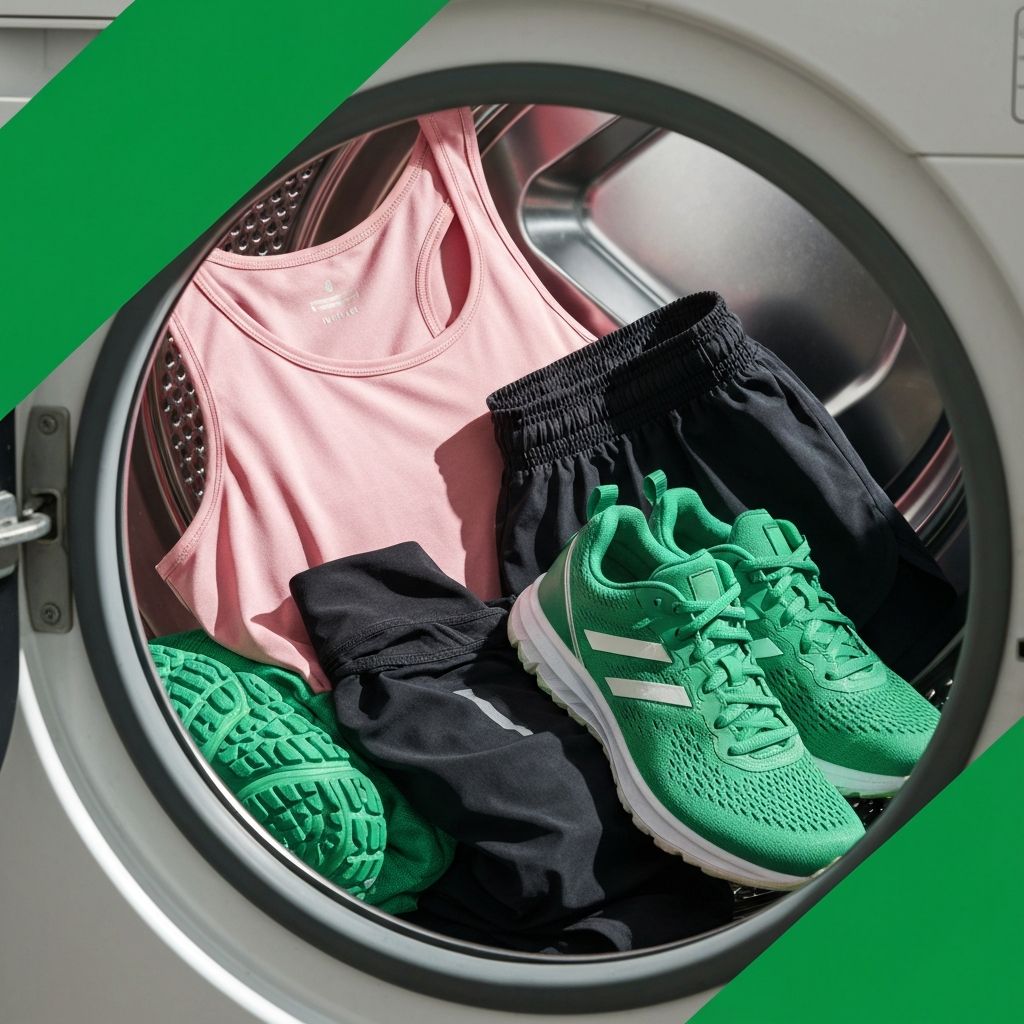 Jak prat sportovni obleceni