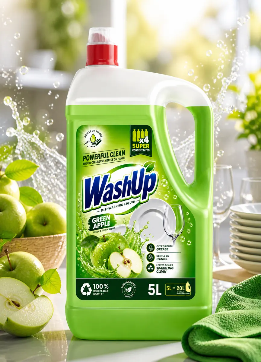 Lunex WashUp Green Apple 5L